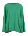 Boutique Moschino Woman Sweater Green Size 12 Virgin Wool