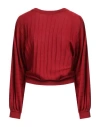 Boutique Moschino Woman Sweater Red Size 6 Virgin Wool