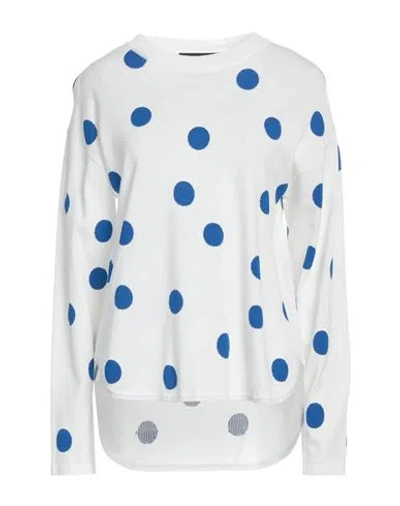 Boutique Moschino Woman Sweater White Size 6 Viscose, Polyamide