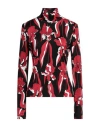 Boutique Moschino Woman T-shirt Red Size 10 Viscose, Elastane In Red