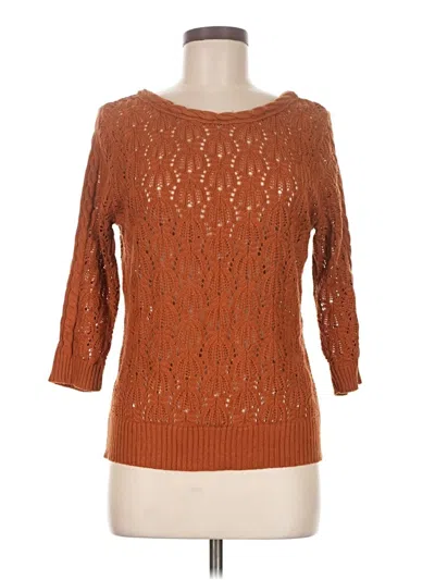 Pre-owned Boutique Pullover Sweater In Orange