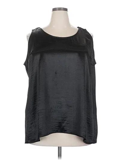 Pre-owned Boutique Sleeveless T-shirt In Black
