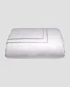 Bovi Fine Linens Simone King Duvet Cover In Silver