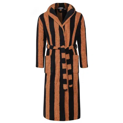 Bown Of London Brown Women's Hooded Long Dressing Gown - Miami
