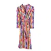 Bown Of London Women's Dressing Gown Pantone Multicolour