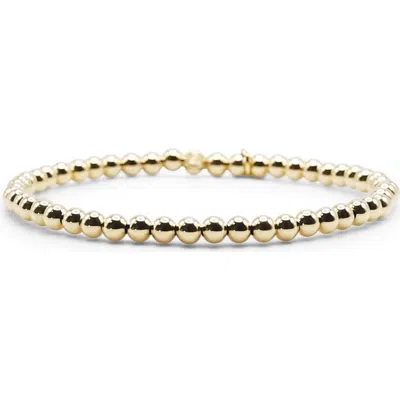Bowood Lane 4mm Gold Filled Beaded Bracelet