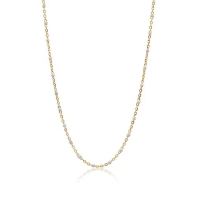 Bowood Lane Dayton Enamel Gold Filled Necklace