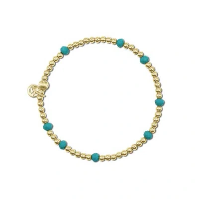 Bowood Lane Halston Gold Filled Beaded Bracelet
