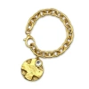 Bowood Lane Haven Bracelet With Cz In Gold