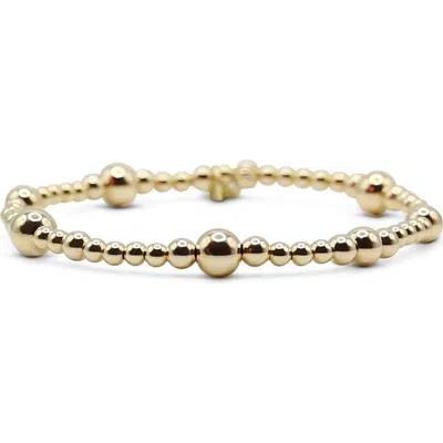Bowood Lane Luna Gold Filled Beaded Bracelet