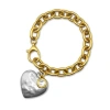 Bowood Lane Monroe Bracelet With Cz In Gold