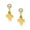 Bowood Lane Sable Earrings In Gold