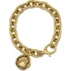 Bowood Lane Scout Bracelet In Gold