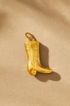 Boxbar Cowboy Boot Charm In Gold