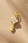 Boxbar Mini Clover Key Charm In Gold