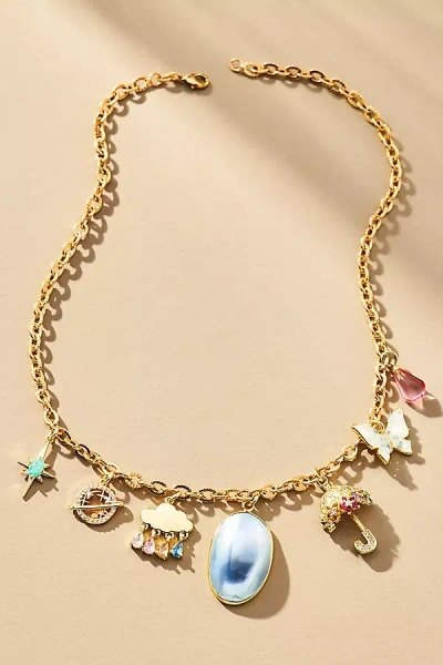 Boxbar Mother Nature Charm Necklace In Gold