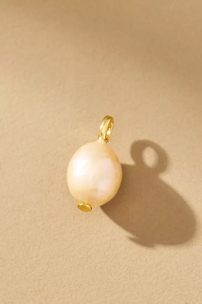 Boxbar Pink Freshwater Pearl Charm In Gold