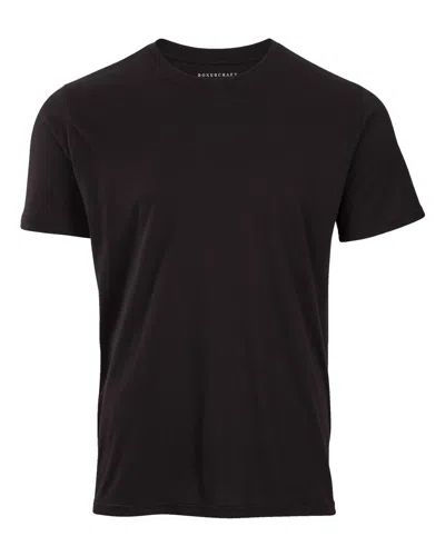 Boxercraft Basic Crew T-shirt In Black