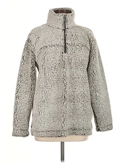 Pre-owned Boxercraft Faux Fur Jacket In Gray