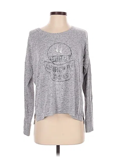 Pre-owned Boxercraft Long Sleeve T-shirt In Gray