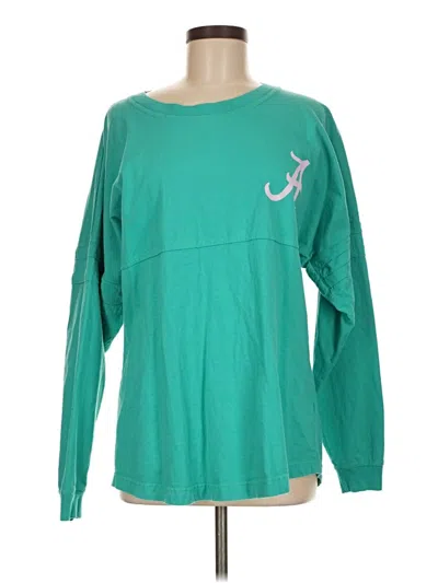 Pre-owned Boxercraft Long Sleeve T-shirt In Teal