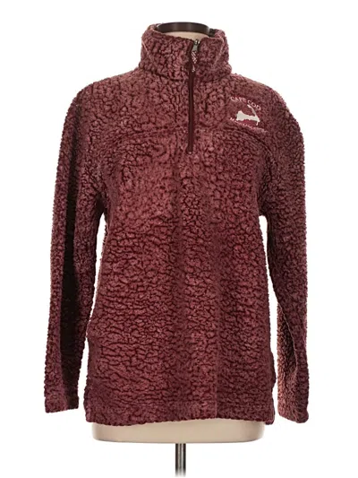 Pre-owned Boxercraft Pullover Sweater In Burgundy