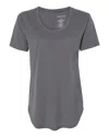 Boxercraft Women's At Ease Scoop Neck T-shirt In Black