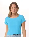 Boxercraft Women's Baby Rib T-shirt In Blue