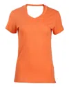 Boxercraft Women's Bella Crossback T-shirt In Orange