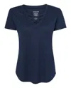 Boxercraft Women's Cage Front T-shirt In Blue