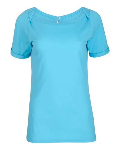 Boxercraft Women's Carefree T-shirt In Blue