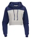 Boxercraft Women's Cropped Fleece Hooded Sweatshirt In Multi