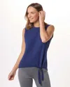 Boxercraft Women's Knot Front T-shirt In Blue