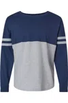 Boxercraft Women's Pom Pom Long Sleeve Jersey T-shirt In Multi