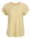Boxercraft Women's Sweet T-shirt In Yellow
