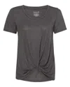 Boxercraft Women's Twisted T-shirt In Pink