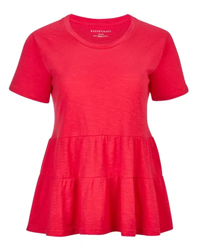 Boxercraft Women's Willow T-shirt In Red