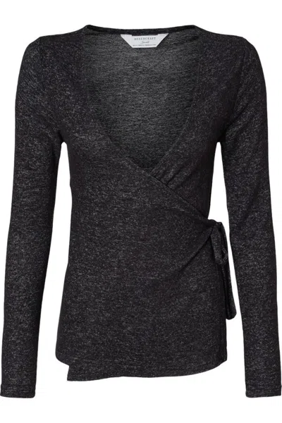 Boxercraft Women´s Cuddle Wrap Top In Black