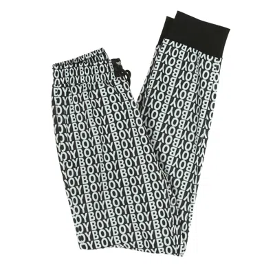 Boy London Aver Jogger Men's Sweatpants In Black/white