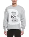 Boy London B Is For Boy Crewneck Sweatshirt In Grey