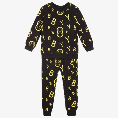 Boy London Black & Yellow Emoji Tracksuit