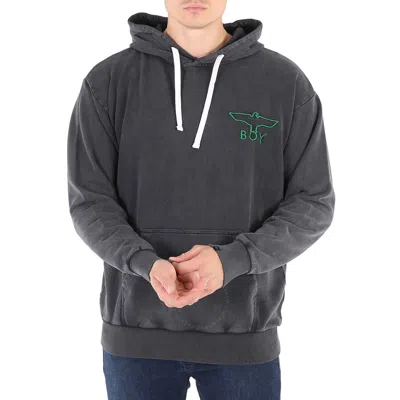 Boy London Black Boy 3d Embroidered Hoodie