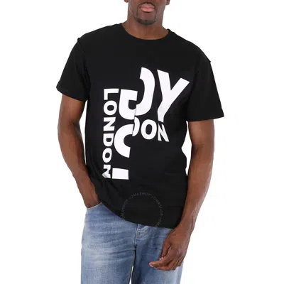 Boy London Black Cotton  Upcycled T-shirt