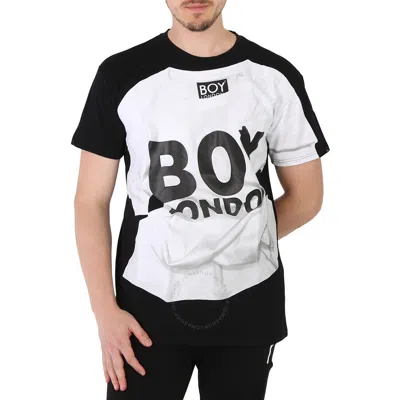 Boy London Black Cotton Boy Photocopy T-shirt In White