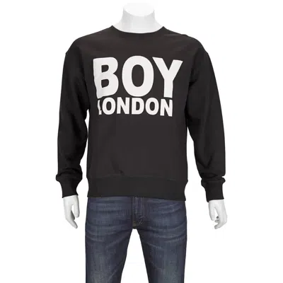BOY LONDON BOY LONDON REFLECTIVE COTTON SWEATSHIRT