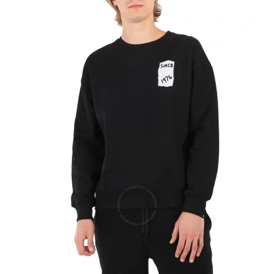 Boy London Boy Backprint Tape Eagle Cotton Sweatshirt In Black