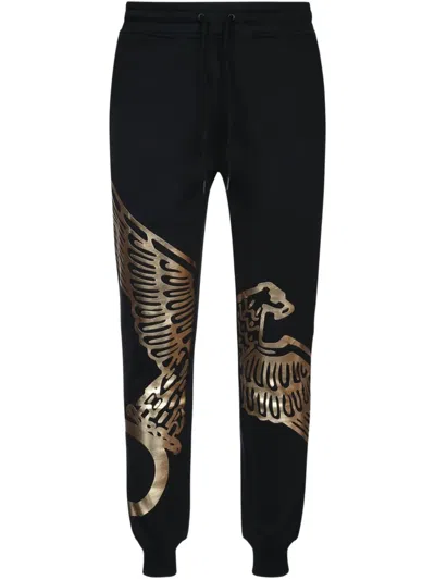 Boy London Cotton Track Pants In Black