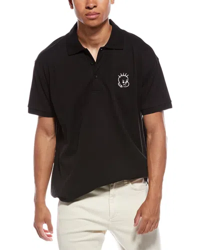 Boy London Doodle Boy Classic Polo Shirt In Black