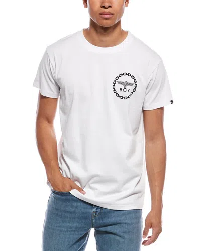 Boy London Eagle Backprint T-shirt In White