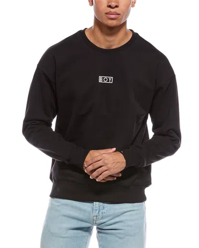 Boy London Eagle Flock Sweatshirt In Black